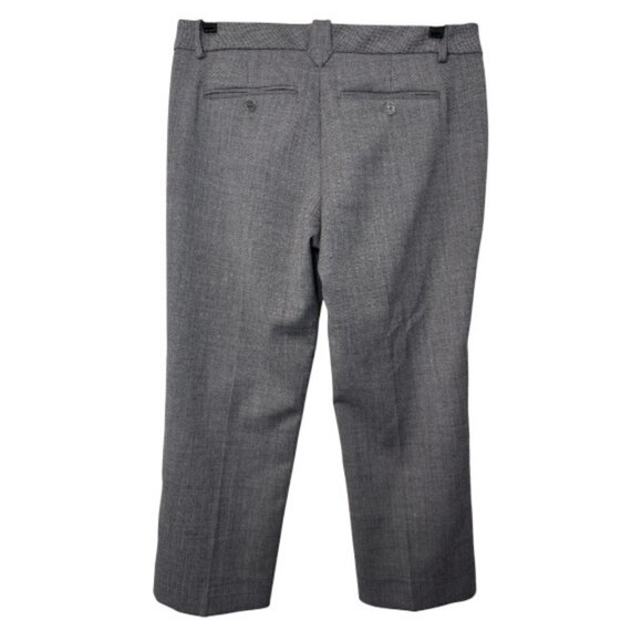 Zadig & Voltaire grey cropped wool posh trouser pants size 36 - Picture 4 of 9